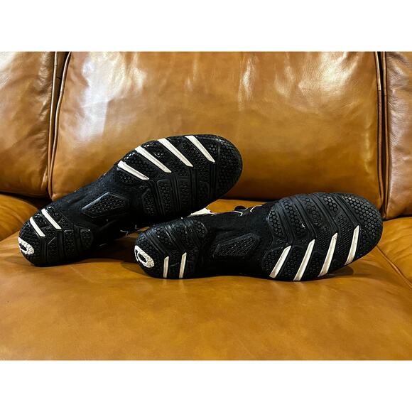 ASICS Cael V7.0 J605Y Lace-Up Boxing Wrestling Shoes Black/White Men's 9.5 - Picture 6 of 7